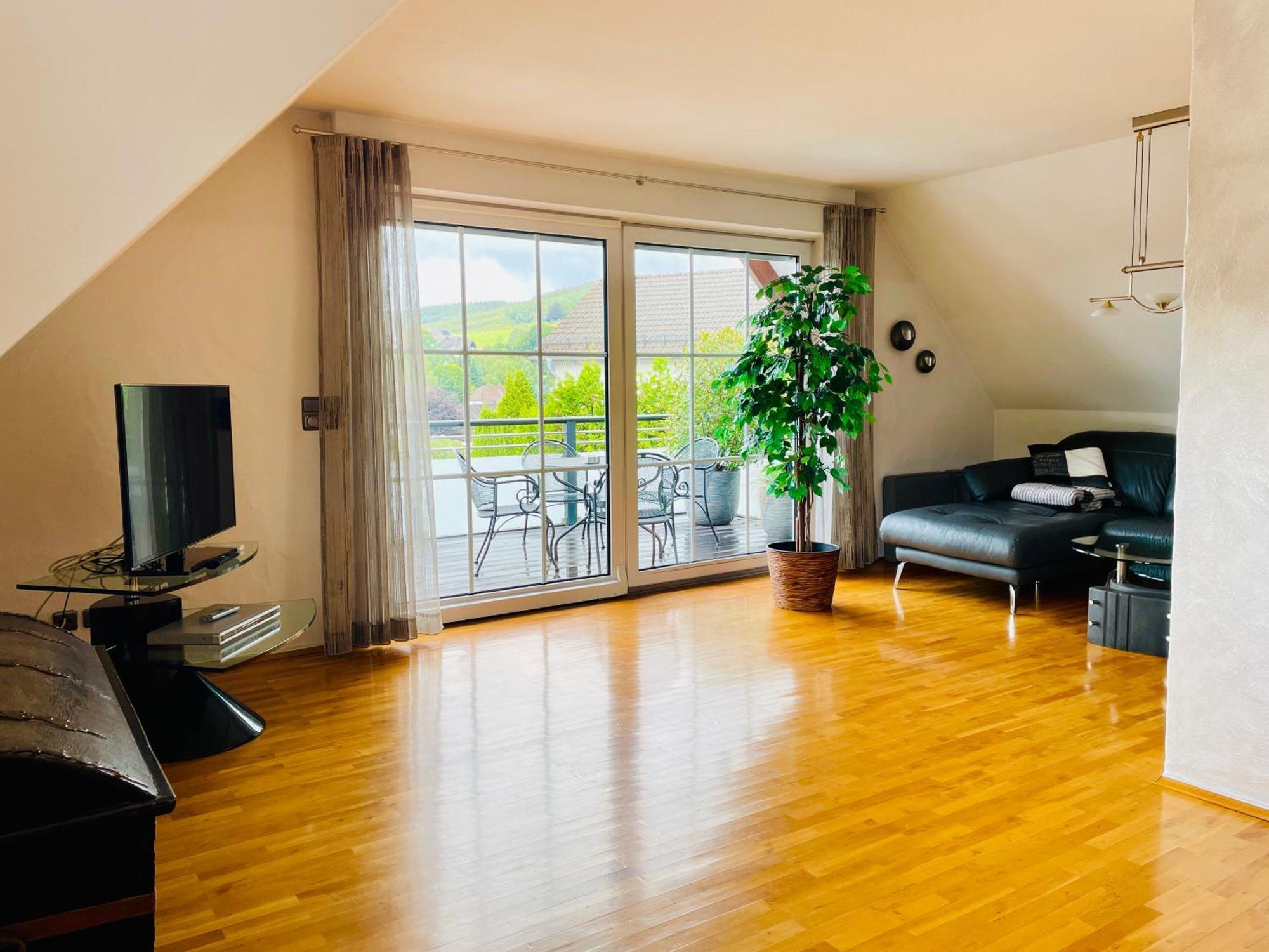 Moderne Ferienwohnung Mit Sonnenbalkon In Fretter Finnentrop Exterior foto